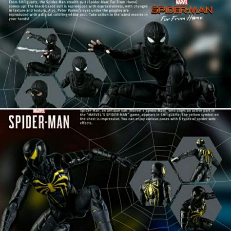 In Stock Sh Figuarts Tamashii Web Exclusive Spider Man Series Shf Ps