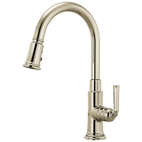 Brizo Rook® Pull Down Faucet Polished Nickel First Supply