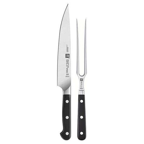 Best Buy Zwilling Pro 2 Pc Carving Knife And Fork Set Stainless Steel