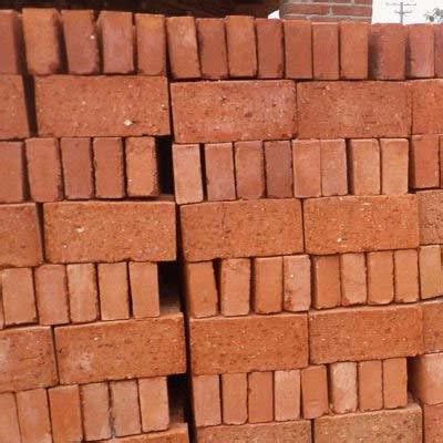 Rectangular Red Clay Bricks For Construction Partition Walls Size