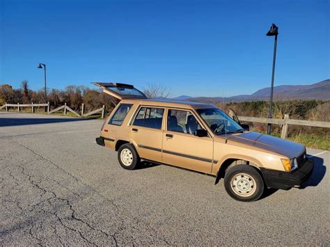 1986 Toyota Tercel Wagon Brown 4wd Automatic Deluxe 4x4 For Sale