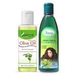 Buy Kazima Olive Oil And Amla Herbal Hair Oil Ml Each Combo Of