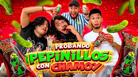 Probando El Famoso Pepinillo De Chamoy Con Retojorjais Cosas Raras