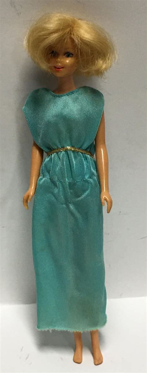 Sold Price 1966 Mattel Barbie Doll Green Dress August 4 0122 1000