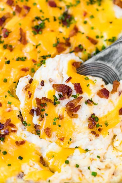 Loaded Mashed Potato Casserole Make Ahead The Cookie Rookie®