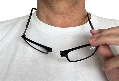 Innovative Magnetic Design Best Price Neck Reading Glasses — Low Vision Miami