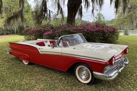 1957 Ford Fairlane 500 Skyliner Convertible For Sale On Bat Auctions