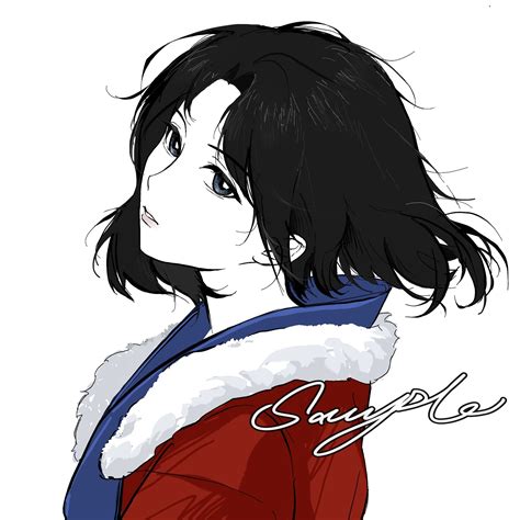 ryougi shiki kara  kyoukai drawn  douyou danbooru