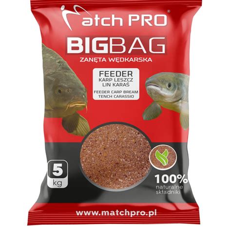 Zanęta MatchPro Big Bag Feeder Karp Leszcz Lin Karaś 5kg