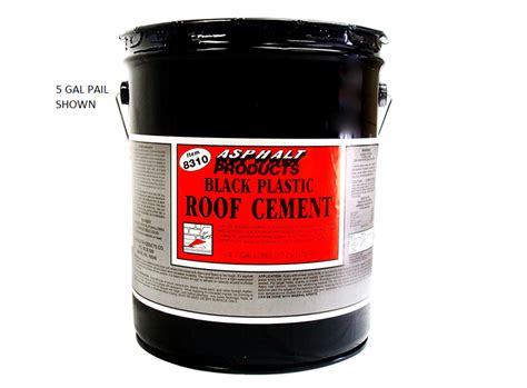 Plastic Roof Cement Gallon 3 6qts Lenco Supplies