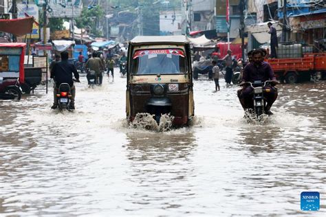 Heavy Rain Hits Southern Pakistani Port City Of Karachi Xinhua