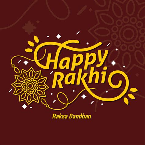 Happy Rakhi 227316 Vector Art at Vecteezy