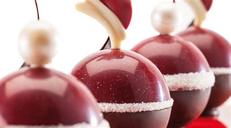 Chocolate Christmas Balls by Michel Willaume - Pastry Recipes in So ...