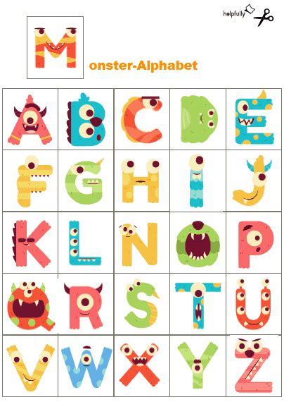 Buchstaben ausdrucken Gratis ABC Lernblätter Vorlagen helpfully de