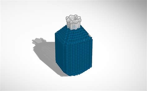 3d Design Glass Bottle Tinkercad