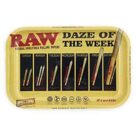 Raw Daze Tray Rolling Papers And Supplies Gosensi