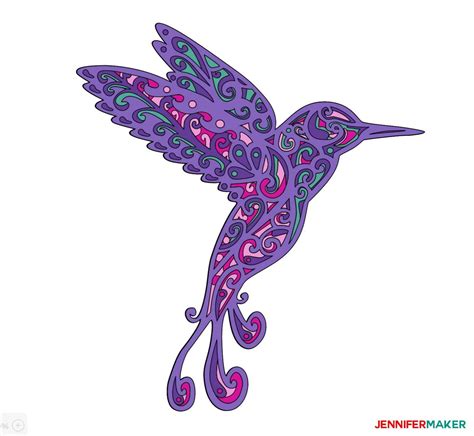 Hummingbird Svg Make A 3d Layered Design With Your Cricut Artofit