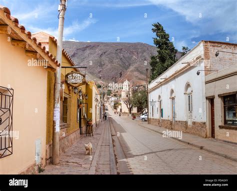 Street Of Tilcara City Tilcara Jujuy Argentina Stock Photo Alamy