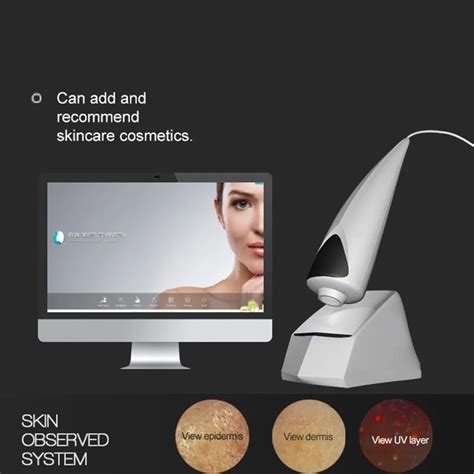 Analizador de piel sistema de análisis Facial UV de Imagen Avanzada