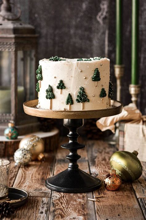 Christmas Tree Birthday Cake