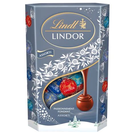 Chocolat Assortiment Bouch Es Au Lait Et Noir Lindor Lindt La Bo Te