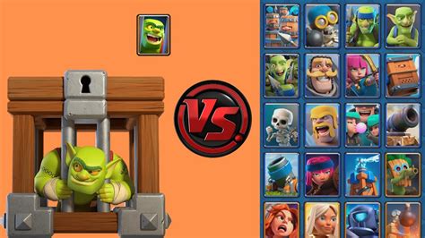 JAULA DEL FORZUDO Vs TODAS LAS CARTAS TERRESTRES Clash Royale