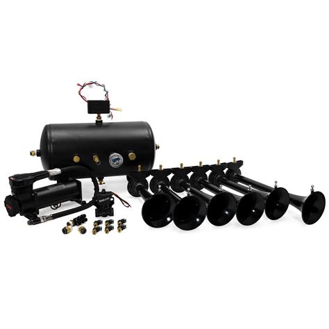 Hornblasters Shocker S6 5485 Nightmare Edition Train Horn Kit