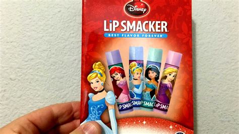 Disney Princess Lip Smackers Best Flavor Forever Youtube