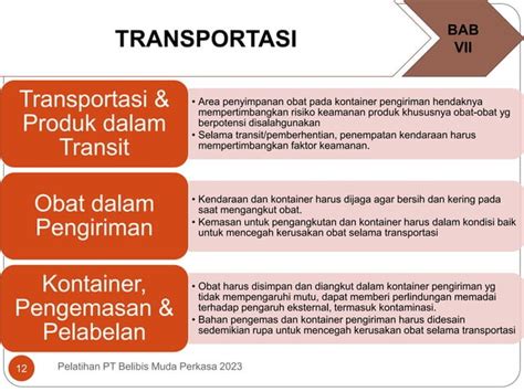 Cara Distribusi Obat Yang Baik Cdob Pptx