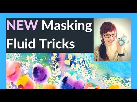 Masking Fluid Techniques (Amazing NEW tricks!) - YouTube | Learn ...