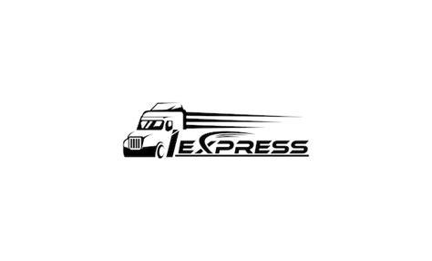 Logistik Tracking Und Transport Logo Design Premium Vektor