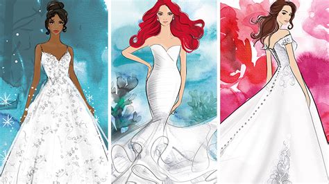 Disney Announces Princess Themed Wedding Gowns