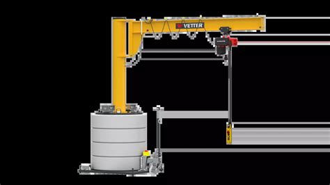 Mobile Slewing Jib Crane Type MOB AS VETTER Krantechnik