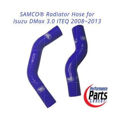 SAMCO Radiator Hose For Isuzu DMax 2 5 3 0 ITEQ 2008 2013 Colour