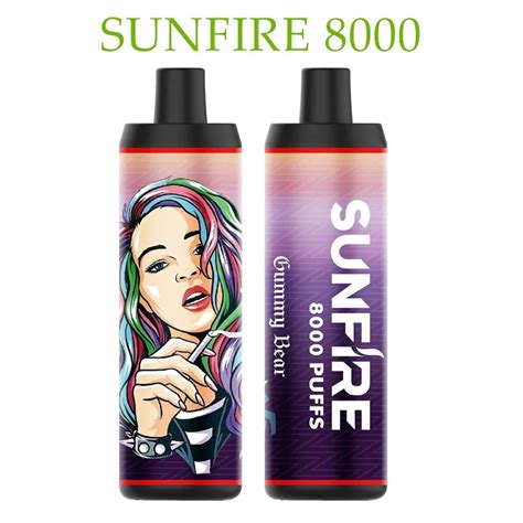 Original Sunfire K Puffs Dtl Disposable Vape Ml Prefilled