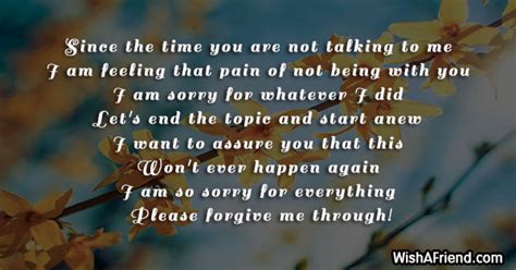 I Am Sorry Messages For Friends