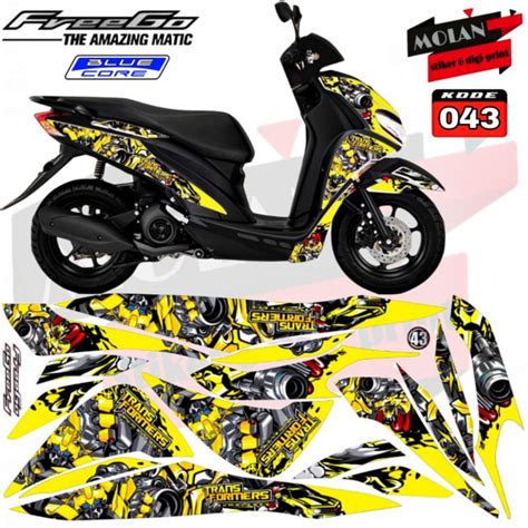 Decal Sticker Striping Variation Semi Fullbody Freego Wolf Decal