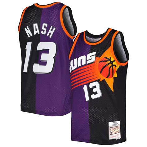 Mitchell Ness Steve Nash Black Phoenix Suns Hardwood Classics