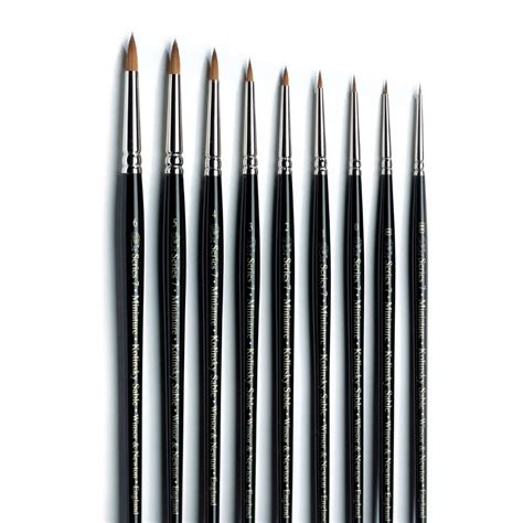 Winsor Newton Series Kolinsky Sable Miniature Brushes The Drawing