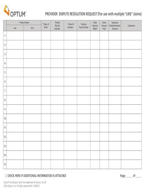 Fillable Online Multi Claim Provider Dispute Resolution Form Use This Form To Challenge Appeal