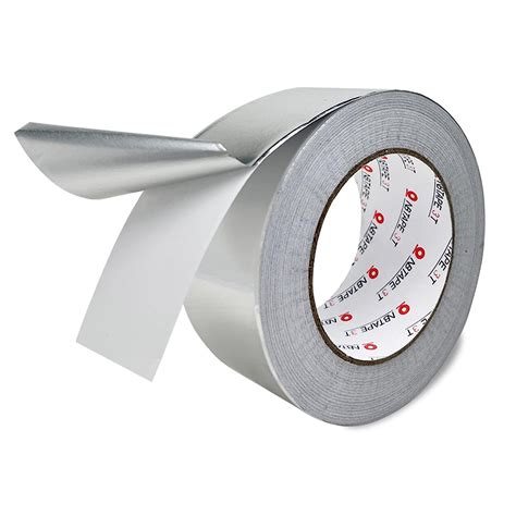 Nbtape T Silver Aluminum Foil Tape X Ft Yd Mil High