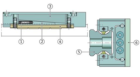 Four Row Linear Recirculating Ball Bearing And Guideway Assemblies