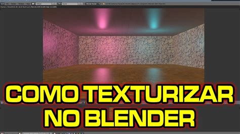 Tutorial Como Texturizar Objetos No Blender YouTube