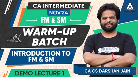 CA Intermediate Nov 24 Warm Up Batch FM SM Demo L1 CA CS