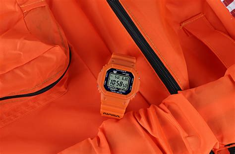 Casio G Shock Watch Unveiled In Signature Nasa Orange Digit News