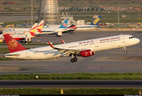 B 1645 Juneyao Airlines Airbus A321 211 WL Photo By Zhangliming ID