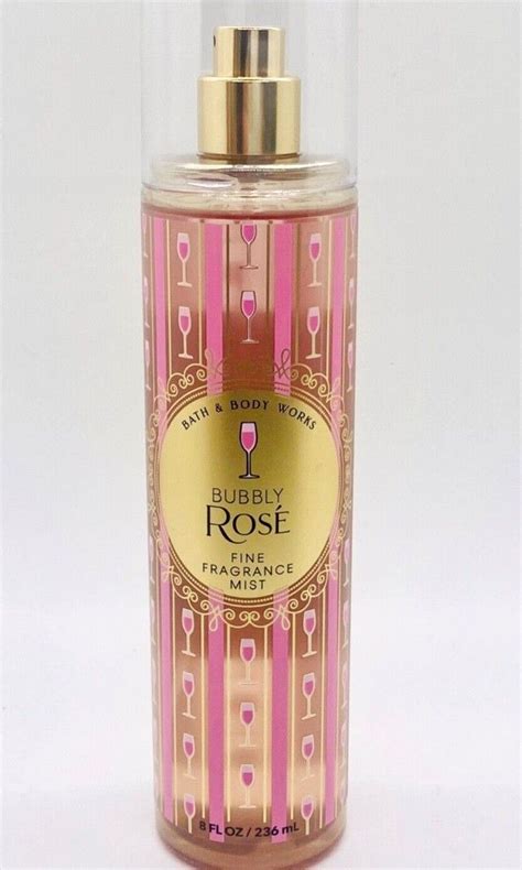 BBW Bubbly Rose Body Mist Beauty Personal Care Fragrance