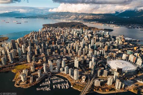 Vancouver, BC's 2023 Skyline: Aerial Architecture Photography of ...