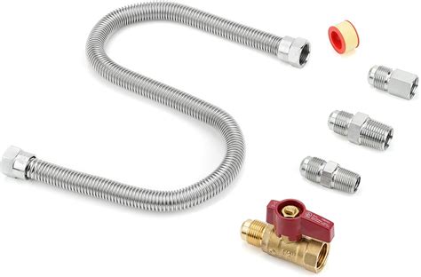 Usamate F271239 One Stop Universal Gas Appliance Hook Up Kit For Garage Heaters Gas Stoves