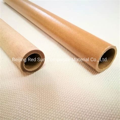 Brown Phenolic Laminate Paper Tube For Electrical Equipment China